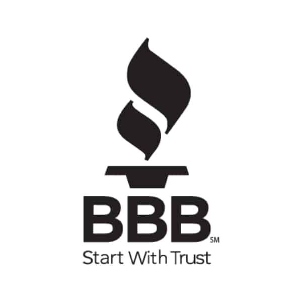 BBB black and white logo